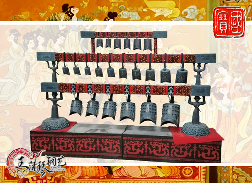 22件C型編鐘、小型演奏級、F調(diào)主旋律